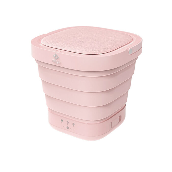 Portable mini folding bucket washing machine - Image 1
