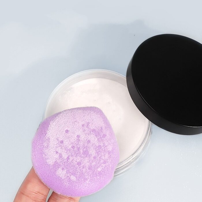 Flocking Powder Puff Skin-friendly Dry Plush Finishing - Image 3