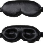 Shading And Ventilation Skin-friendly Mulberry Silk Stereo Eye Mask - Image 4