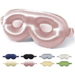 Shading And Ventilation Skin-friendly Mulberry Silk Stereo Eye Mask - Image 6